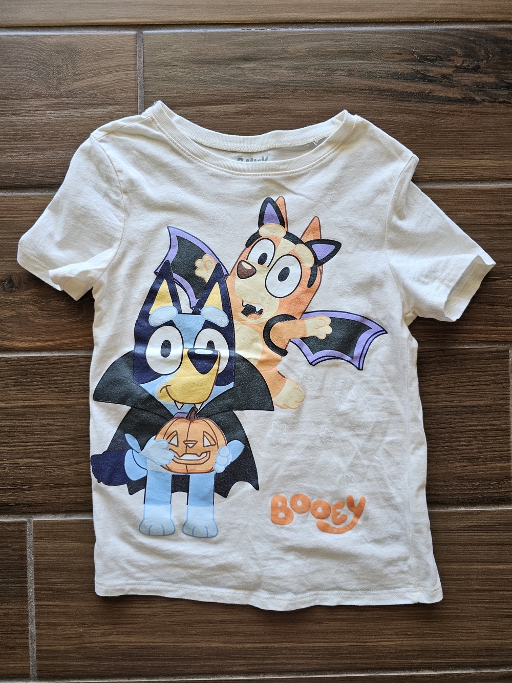 Kids Halloween Bluey Graphic Tee 6T